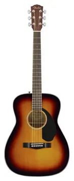 Fender cc60s concert sunburst chitarra acustica
