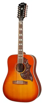 Epiphone Hummingbird 12 Aged Cherry Sunburst Ibgcs