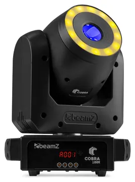 Beamz - COBRA 100R Spot 100W Mov.head+Ring