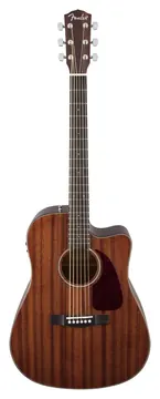 Fender CD-140SCE All Mahogany Westerngitaar met Element incl. Koffer