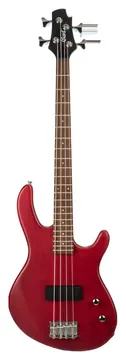 Cort Action Junior Open Pore Short Scale Bass Black Cherry