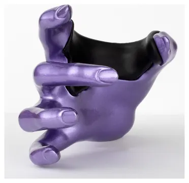 GuitarGrip Purple Metallic Valkyrie Classic right Gitarren-Wandhalter