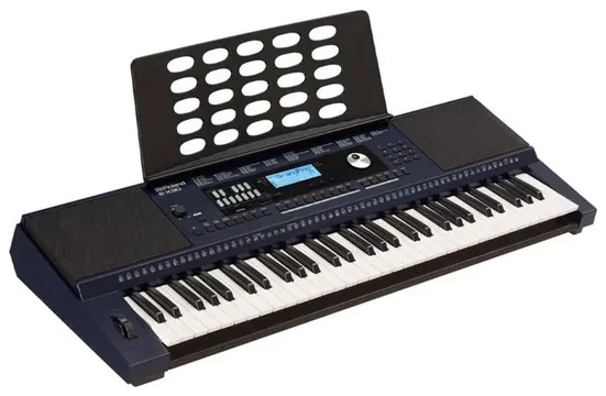 Roland Teclado Arranjador Roland Ex30 E-x30 61 Teclas Usb com Fonte