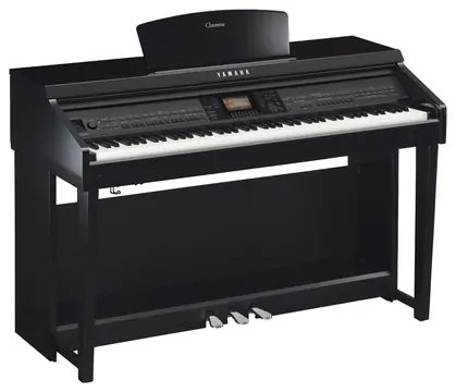 Yamaha CVP-701PE Digitalpiano mit Begleitautomatik, schwarz poliert, 267 Styles