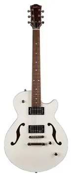 Godin Montreal Premiere HT Semi-Acoustic Guitar ~ Trans White
