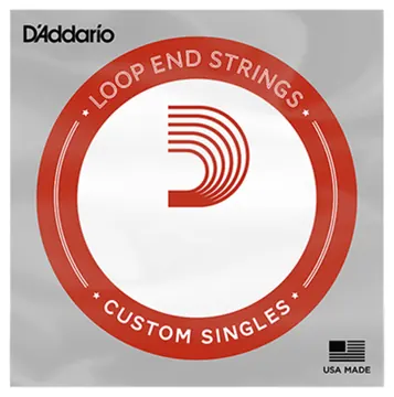 D'Addario LE047PB Loop End Phosphor Bronze Single String .047