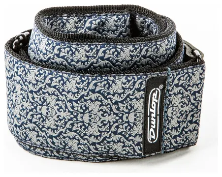 Dunlop D6715 Tracolla Jacquard Fleurs de Skull