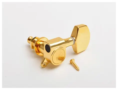 Kluson Roundbacks deutscher Flügel 3L/ 3R MS33G Mechanikensatz Gold
