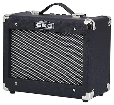 Eko B-BA15 Amplificatore combo per Chitarra, da 15w RMS e con cono da 8", Nero
