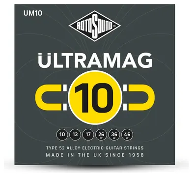 Rotosound Encordoamento Para Guitarra Rotosound Um10 10/13/17/26W/36W/46W