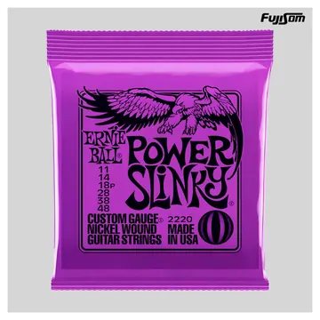 Ernie Ball Encordoamento Ernie Ball Guitarra 011 Power Slinky 2220 | Fujisom