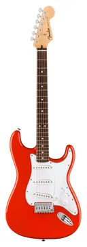 Fender FSR Standard Stratocaster Electric Guitar, Laurel FB, Fiesta Red
