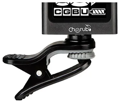 Cherub WST-680 rechargeable chromatic clip tuner 'Moai Tune'