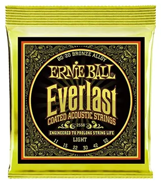 Ernie Ball Everlast Coated Acoustic Set 11-52
