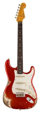 Fender 1959 Stratocaster Heavy Relic Super Faded Aged Candy Apple Red