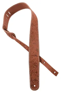 Richter Raw II Contour Guitar Strap Western Rose Tan - 1491