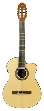 Benson GC100CE NS Genesis Series Clássico de Nylon Natural Fosco C/ Afinador