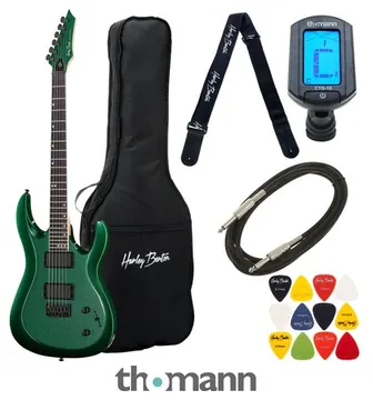 Harley Benton R-446 Green Metallic Bundle