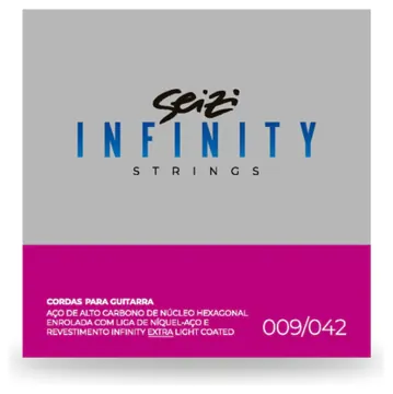 Seizi Encordoamento Seizi Guitarra Infinity Guitar 009 10360837