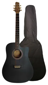 Smiger SM411 A TOS Tobaco Satin Eletroacústico Folk Aço C/ Bag