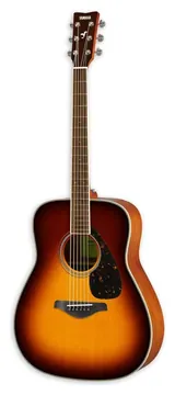 Guitarra Folk Yamaha FG820 Abeto Mogno BSB