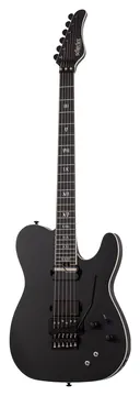 Schecter PT FR-S SLS Elite Evil Twin Satin Black Electric Guitar