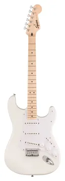 Squier Sonic Stratocaster Hardtail Arctic White Maple Fingerboard