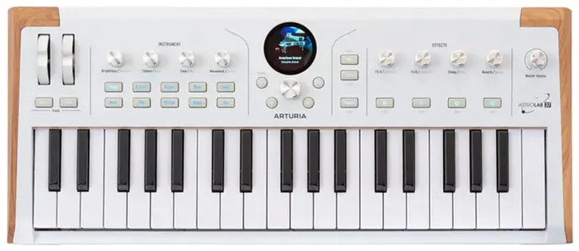 Arturia ASTROLAB 37 Stage keyboard x musicisti producer performer 37T Slim sens.