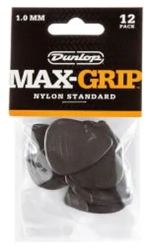 Blister plettri Dunlop 449P1.0 Max Grip Standard 1mm 12pz