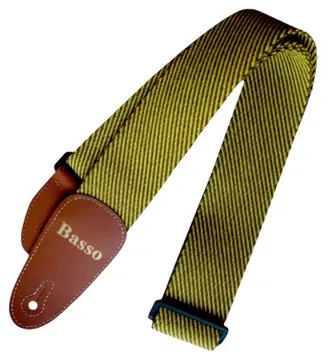 Basso Correia Basso Para Instrumentos Ex 04 Tweed Amarelo