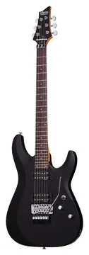 Schecter C-6 FR Deluxe Satin Black