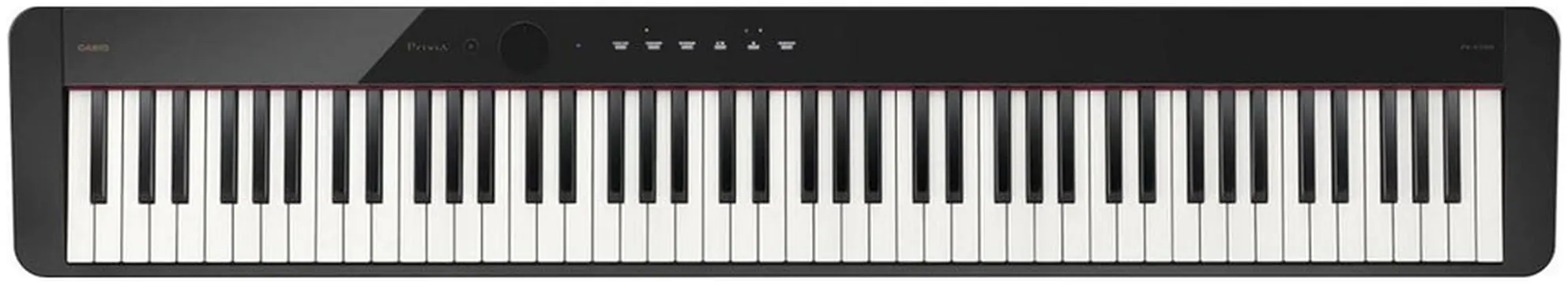 Casio PX-S1100BK Tastiera Digitale Compatta 88 Tasti martelletti sottili, Nero