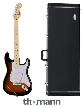 Squier Sonic Strat MN 2TSB Bundle