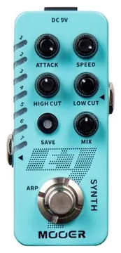 Mooer E7 Polyphonic Guitar Synth.