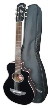 Guitarra Eletroacústica Yamaha APXT2BL 3/4 CW Aço Equalizador Saco