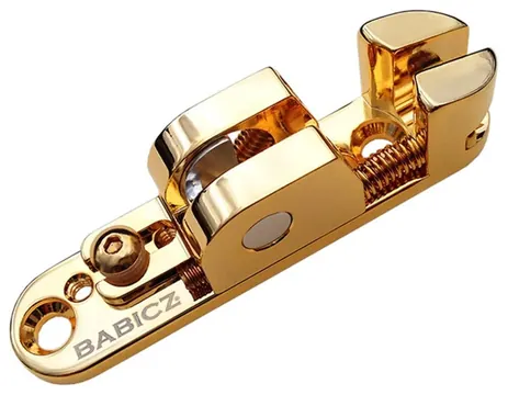 Babicz FCH Solorail Saddle Individual Bass Saddle in Gold