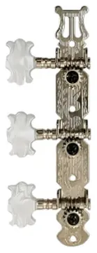Tarraxa Violão Aço Pino Fino 3+3 CMH-832 Niquelada