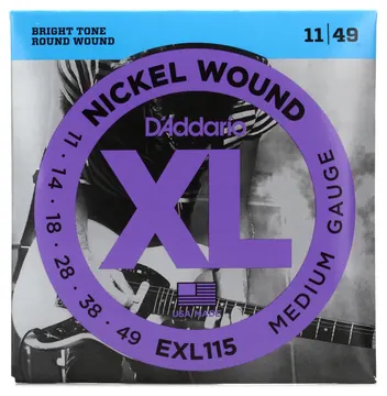 D'Addario EXL115 Nickel Wound Medium 11-49
