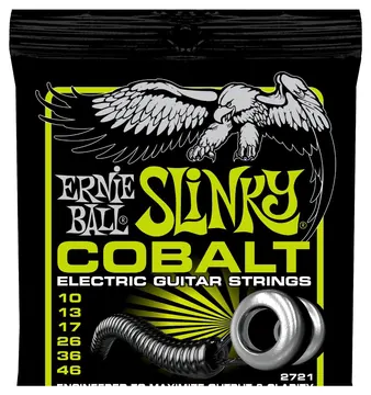 Ernie Ball Slinky Electric Guitar String Set | Slinky Cobolt