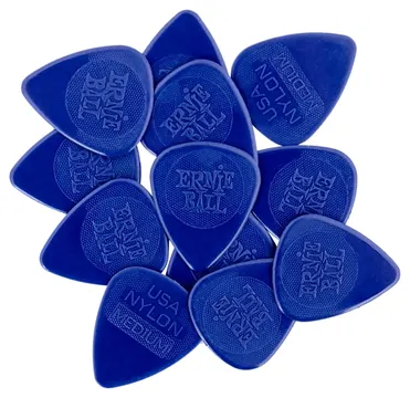 Ernie Ball 9136 Plettri in Nylon Medium .72mm Busta da 12