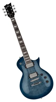 LTD EC256-CBTBL Bleu Flammé Transparent