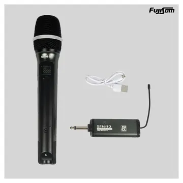 Staner Microfone Staner DE Mão Sem Fio SFH-10 Recarregável Litio| Fujisom