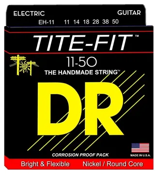DR STRINGS EH-11 Tite-fit Extra Haevy CORDE PER CHITARRA ELETTRICA NICKEL WOUND 011/050