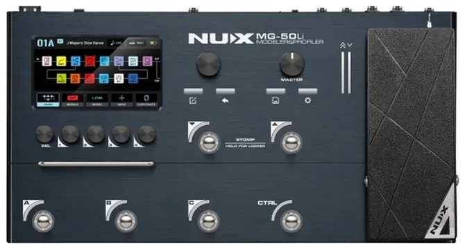 nuX MG-50Li Dark Blue Multieffektgerät