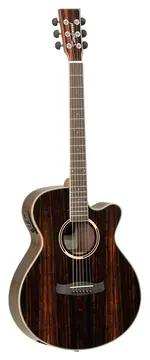 Tanglewood Dbtsfce Natural Chitarra Acustica Elettrificata Open Pore Satin Ebano