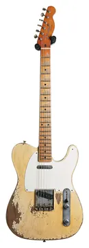 Fender Custom Shop 1955 Telecaster Heavy Relic Masterbuilt By Dale Wilson Aged White Blonde #CZ552240