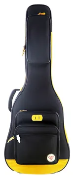 Tagima Bag Tagima Para Guitarra Solid Trip Color YBR Preto e Amarelo