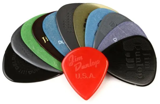 Dunlop PVP102 Variety Pack Medium / Heavy Sachet De 12