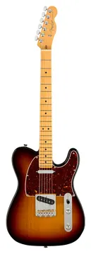 Fender American Professional II Telecaster Electric Guitar, Maple FB, 3-Tone Sunburst
