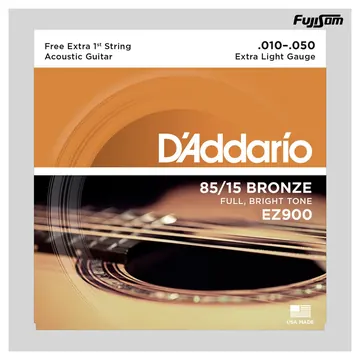 Daddario Encordoamento Daddario Para Violão Aço 010 EZ-900| Fujisom
